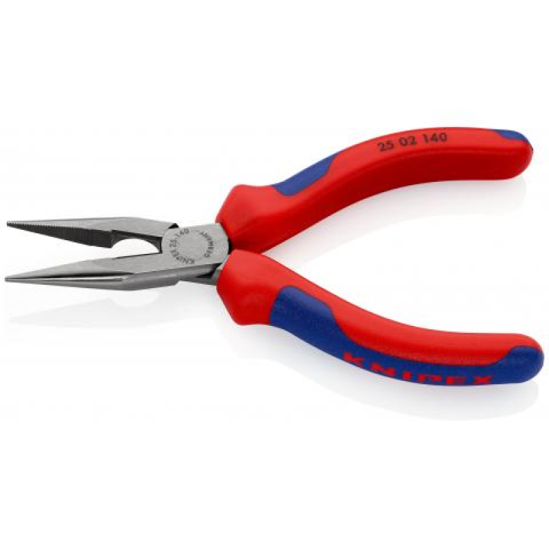 Knipex Flachrundzange mit Seitenschneide (140/160mm)